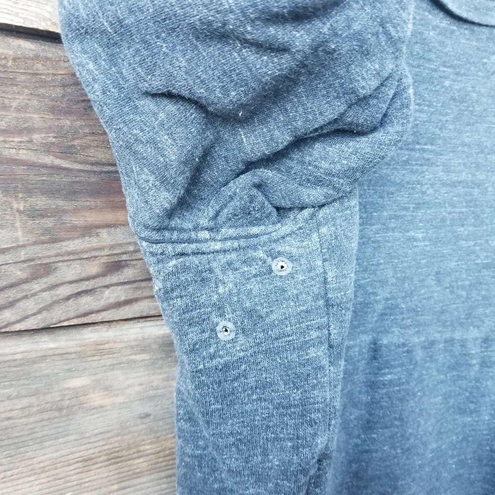 Isaora Small Heavy Sweater, Grey, Small, Featuring Pit Vents - Picture 7 of 8